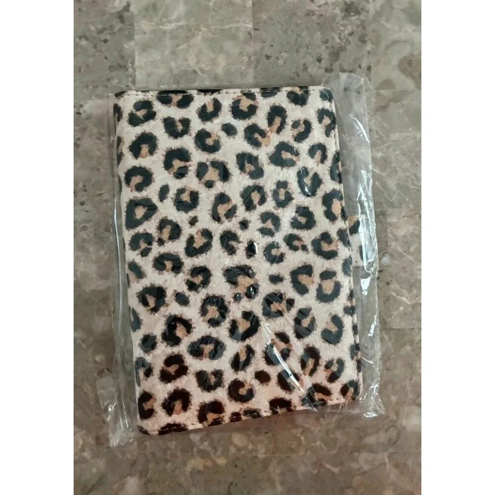 A6 Mini Leopard Print 6 Ring Binder Planner Cover - New